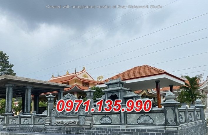 Mẫu nhà mồ đá để tro cốt đẹp bán tại an giang - lăng mộ đá dòng họ